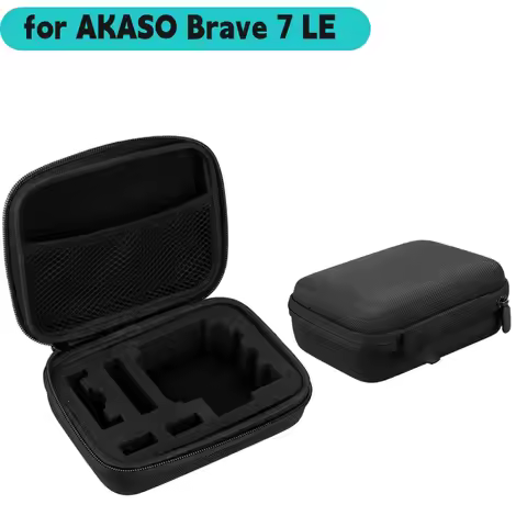 Shockproof Camera Storage Bag for AKASO Brave 7 LE Portable EVA Storage Case For for AKASO Sport Cam