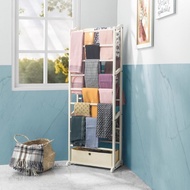 Multifunctional Hijab Rack 10-Tier Shoe Rack Size 51 x 24 x 140 Cm