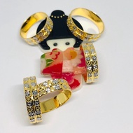 Cincin Belah Rotan Emas 916