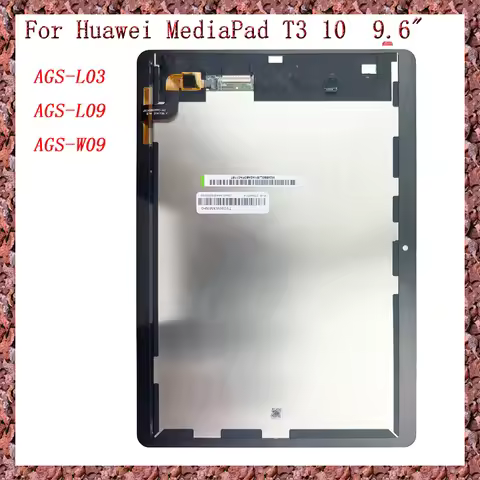 New AAA+ 9.6 Inch LCD For Huawei MediaPad T3 10 AGS-L03 AGS-L09 AGS-W09 Display Touch Screen Digitiz