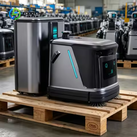 Customized Industrial Unattended Floor Cleaning Robot,Smart Cleaning Robot 3-in-1 Sweep Mop for 24H 