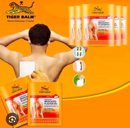 Plaster Tiger balm hot พลาสเตอร์แปะตราเสือ ยาแก้ปวดกล้ามเนื้อ สูตรร้อน 7*10 cm