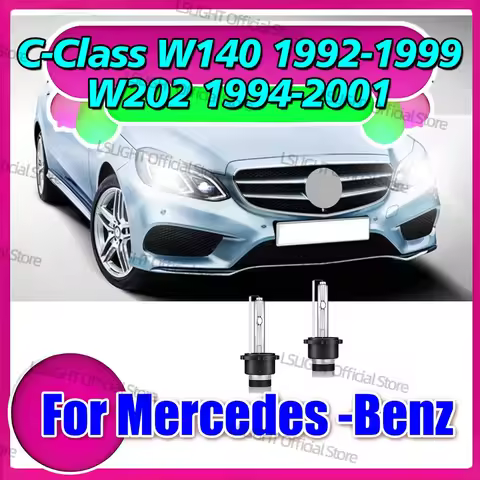 2PCS HID Xenon Headlight Bulbs D2 D2S 6000K 8000K 10000K Lamp 35W 12V DC For Mercedes-Benz C-Class W