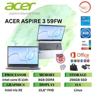 READY, TERBARU LAGI!!ACER ASPIRE 3 A315-58-59FW WITH INTEL I5 11TH GEN