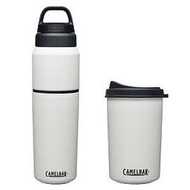 [CAMELBAK]MultiBev 二合一不鏽鋼隨行保溫瓶 650ml 白/水瓶 咖啡杯 / CB2424101065