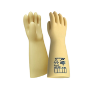 REGELTEX ถุงมือกันไฟฟ้า 500/2500V Class 00 พร้อมถุงมือหนังสวมทับ ถุงมือยางกันไฟฟ้า