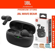 JBL Wave Beam True Wireless Earbuds With Bluetooth 5.0 True Wireless Earbuds Built-in Microphone (BLACK)