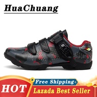 HUACHUANG 2021 NEW Cycling Shoes for Men and women MTB SPD Professional lock-free mountain Bike Shoes Men Bicycle Shoes Cleats MTB SPD Rubber Casual Cleats Shoes Cycling Shoes Mtb Sale Cycling Shoes Mtb Shimano