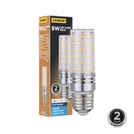 Krisbow 9 Watt Warm White E27 Led Bulb - Yellow