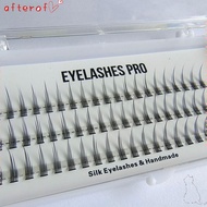 AFTEROF Cluster Lashes, Handmade Soft Individual Lashes,   Wispy Natural Flase Lashes Eyelash Extens