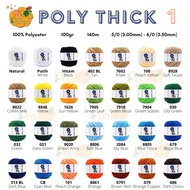 POLI NEW!! POLY THISCK ONITSUGA PRICE OF POLY KNITTING Yarn (Polyester Yarn) - POLYTHICK