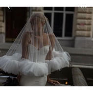Vintage veil trendy veil/ wedding veil/