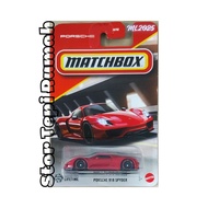 Matchbox Porsche 918 Spyder [MBX Showroom]