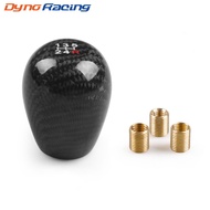 Racing Real Carbon Fiber Gear Shift Knob Manual 5 SPEED Shift Knob 57MM 6 Speed Stick Shifter Lever 