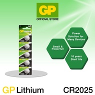 GP Lithium Coin Battery CR2025 - GP-CR2025 12V (0133-1000-2025)