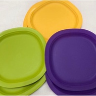 (READY STOK) Tupperware pinggan /pinggan plastik/pinggan kanak-kanak/snack plate/tempat hidang lauk/