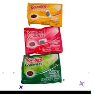 Konidin lozenges 6 pieces @ 2.5g Variant - mint - strong mint - herbal mint