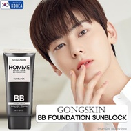 GONGSKIN HOMME Natural Cover BB Foundation SUN BLOCK SPF50+ PA+++ 50ml ครีมรองพื้นกันแดดเนื้อบางเบาส