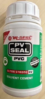 M-SEAL PVC ULTRASTRONG SOLVENT CEMENT (CONFORM TO ASTM 2564)  100ML