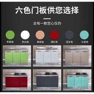 BW88/ Zhixingju Simple Kitchen Cabinet Stainless Steel Countertop Kitchen Cabinet Cupboard Cupboard Kitchen Cabinet Kitc