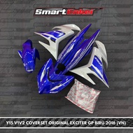 ORIGINAL- Y15 V1/V2 COVERSET EXCITER GP2016 BIRU ORI VIETNAM