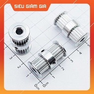 GT2-20 Double Gear 20 Teeth, Step 2mm, Belt Groove 9mm, Hole 5mm SmartFix Components