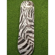 Quotes Deck Skateboard Deck 8.25"  Zebra Lines