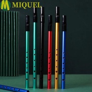 MIQUELZA Irish Whistle C/D Key, C/D Key 6 Holes Irish Whistle Flute, Metal Flute Instrument Clarinet