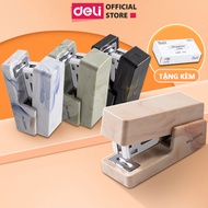 Deli Premium Stapler Compact and Convenient Office Student Paper Staple - Free 1 Box of 26/6 Staple