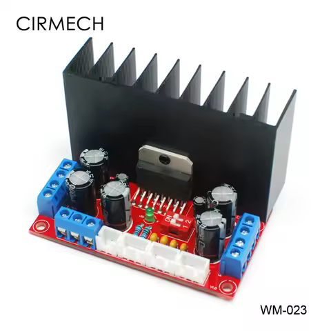 CIRMECH TDA7377 4 channel power amplifier kit supports stereo surround input