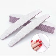 5/10/20pcs Nail File Nail Art Sanding Buffer Files 100/180 Double Side For Nail Manicure