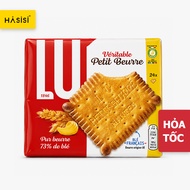 LU Ticketritable Petit Beurre French Butter Cookies 200g, Buttermilk Flavored Crispy Cookies