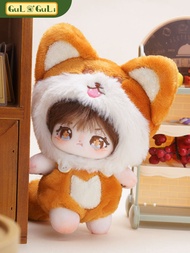 [Guli Guli] Genuine 10cm orange fox baby bag chestnut candy marshmallow doll clothes ten centimeters