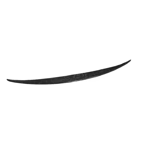 For Rolls Royce Phantom M-Style Carbon Fiber Trunk Rear Spoiler, Wraith Forging Pattern Tail Fin Car