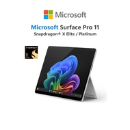 Surface Pro 11/Snapdragon X Elite/16GB/512GB /Platinum/Windows 11Home