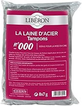 Libéron Steel Wool No. 000 - Waxing - Bag of 8 Stamps