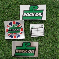Rock oil Logo Sticker