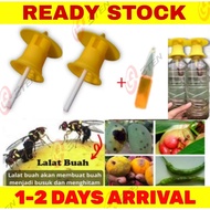 [EFFECTIVE] Fruit Fly Trap Pheromone Yellow Attractant Cover / Penutup Botol Perangkap Lalat Buah Fe