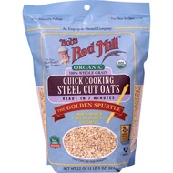 Bob's Red Mill Organic Steel Cut Oats Quick Cooking 624g