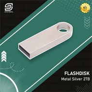[JaVis] Flash Drive 2TB Metal Key - Flash Disk 2 TB (2,000 GB) - SILVER