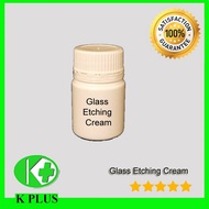 100GRAM Glass Etching Cream Glass Frosting Cream kaca ukiran krim 玻璃蒙砂膏