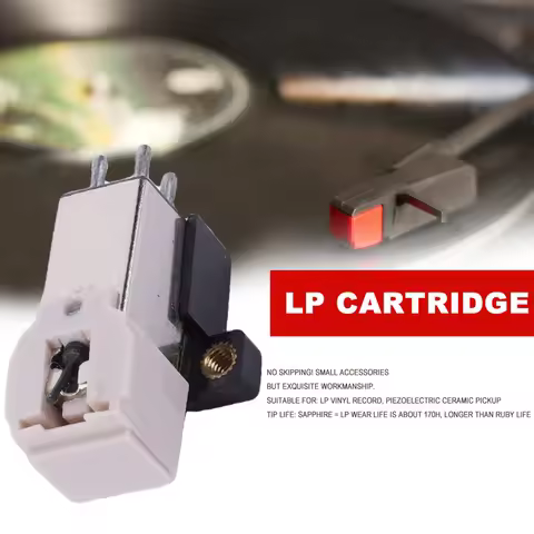 Replacement Phonograph Cartridge AT-3600/AT-91/AT-91R Magnetic Cartridge Stylus Portable Cartridge f