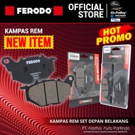 ONE SET BRAKE PAD FERODO FRONT REAR PCX150NEW/PCX160/ADV150/ADV160/VARIO160/STYLO160 NMAX/AEROXALPHA