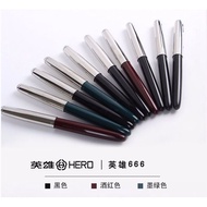 [Hero] Fountain Pen 666 Ink Pen Nostalgic Retro Old Style Classic Extra Fine Art Calligraphy Pen Cal