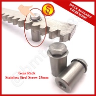 Sliding Autogate Gear Rack Stainless Steel Screw 25mm Nuts/READY STOCK‼️