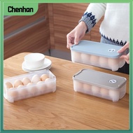 CHENHAN254698 Transparent Kitchen Gadgets Eggs Tray Tray Rack Cartons Eggs Holder Storage Container Sealing Storage Box Egg Basket