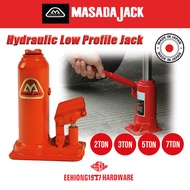 MASADA JACK 2TON 3TON 5TON 7TON Hydraulic Low Profile Bottle Jack