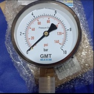 Pressure Gauge 20 Bar 4" Thread 1/ 2 Inch