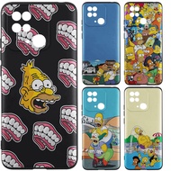 Soft Silicone TPU Case for iPhone Apple 15 Pro Max 14 7 8 11 6 6s SE 12 13 The Simpsons