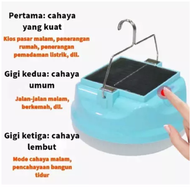 【COD】Lampu Emergency Maxpower UFO MX-106 800WATT / MX-105 500 WATT LED 4 mode Portable Gantung Solar